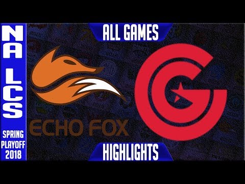 FOX vs CG Highlights ALL GAMES | NA LCS 3rd Place Playoffs Spring 2018 | Echo Fox vs Clutch Gaming
