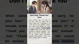 Don't Say "Thank You" Here | English Reading and Listening Practice #englishforbeginners #motivation
