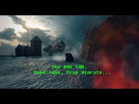 WoT with Gjtjuh7! AMX 50B Ace tanker in the 4th game!