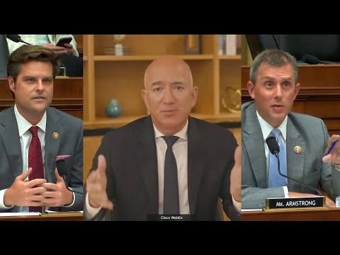 7/29/2020 All Questions Answered by Jeff Bezos about Amazon at Antitrust Hearing