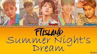 FTISLAND - Summer Night&#39;s Dream (여름밤의 꿈) [ITA traduzione_Color Coded Lyrics_Han_Rom]