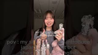 Download lagu pov : my sister wants to introduce Japanese hair-mist but she can’t speak English #jbeauty #japan mp3