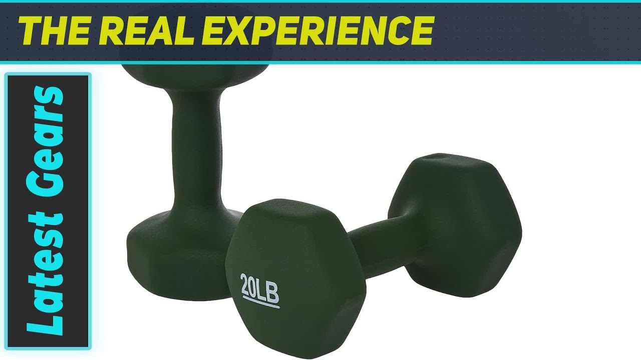 Amazon Basics Neoprene Dumbbells - The Ultimate Home Workout