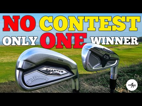 CALLAWAY QUANTUM IRON V TAYLORMADE QI 4D IRON - NO CONTEST ONLY ONE WINNER