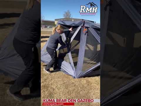 Kuma Bear Den Gazebo Setup | Edwards Garage