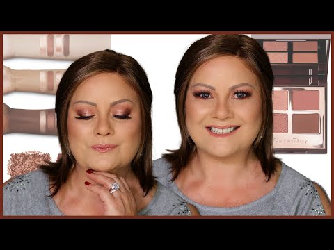 New! Charlotte Tilbury Pillow Talk Dream Quad  | Mature Over 50 Makeup