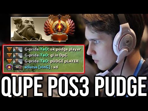 QUPE TRY POS3 PUDGE - TILTING RANK 68 KUNKKA!!