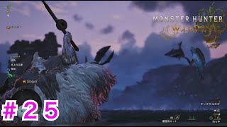 ＃２５【モンハンワイルズ】またまたサイドミッションでフィッシュオン！！＆イベクエやる〜EVOLの狩猟日記〜