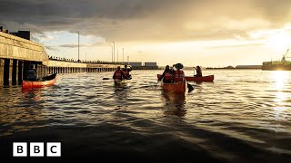 Meet the locals who paddle this polluted New York canal | BBC Global