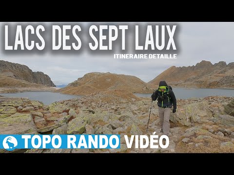 RANDONNÉE MONTAGNE LACS DES 7 LAUX - BELLEDONNE - COL DES 7 LAUX - REFUGE DES 7 LAUX