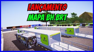 ????Gameplay Novo Mod Mapa BH BRT | Proton Bus Simulator | Simulador de Ônibus | Jogo de Ônibus PBSU