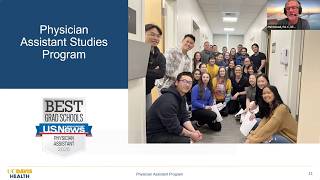 Recording May 8, 2026: UC Davis PA Program Info Session Webinar