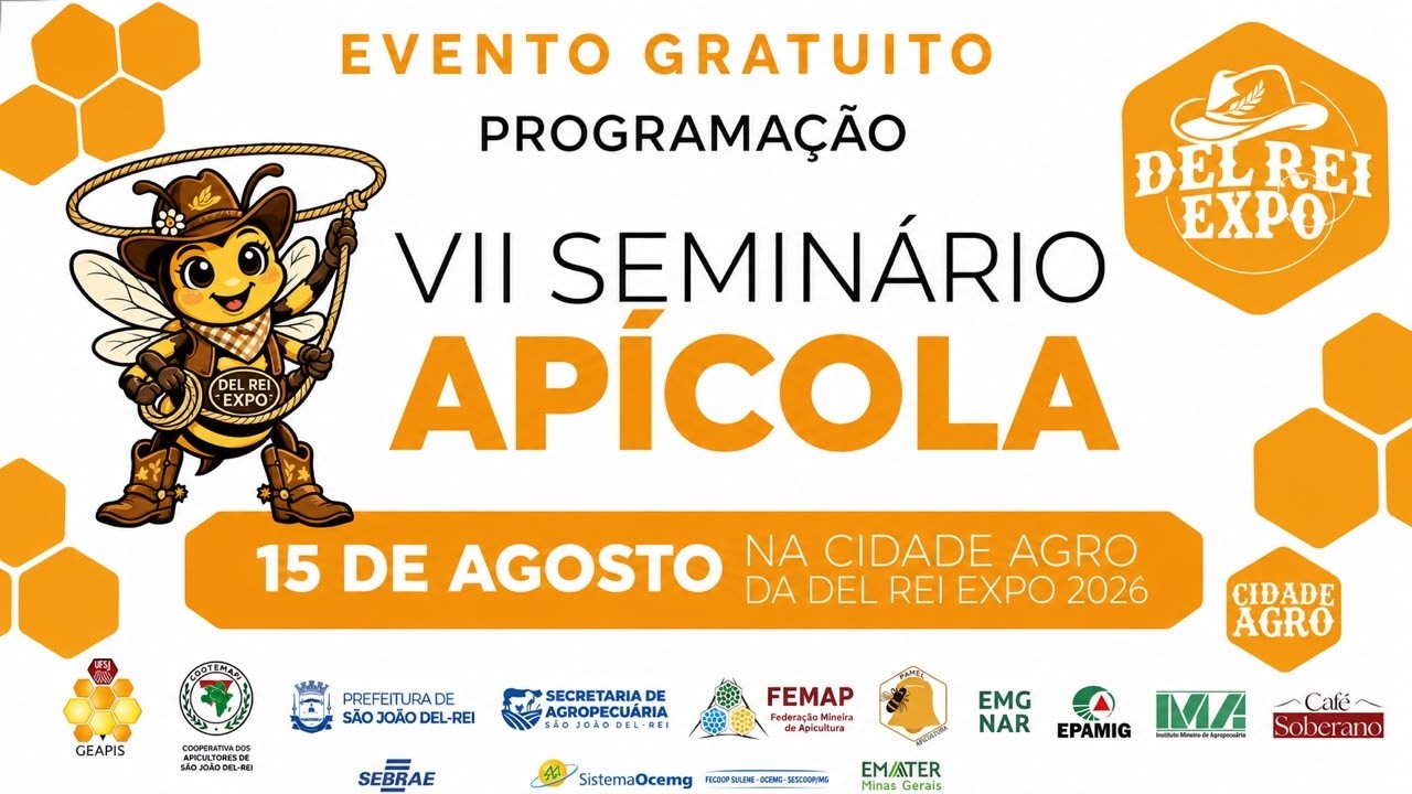 CONEXÃO AGRO - DEL REI EXPO 2026 - SÃO JOÃO DEL REI/MG - 15/08/2026 - 9H