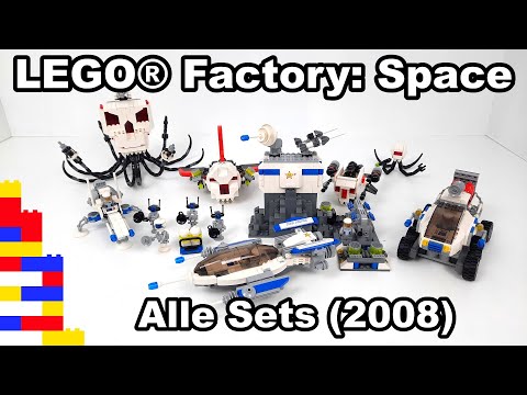 LEGO® Raumfahrt/Space - Alle Factory: Space Sets 2008 [Theme]