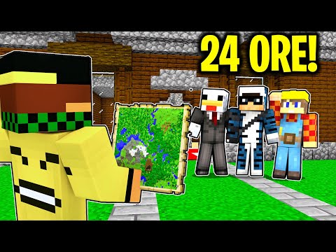 SOPRAVVIVO 24 ORE nella MAGIONE con i MIEI AMICI - BIG VANILLA - Minecraft ITA