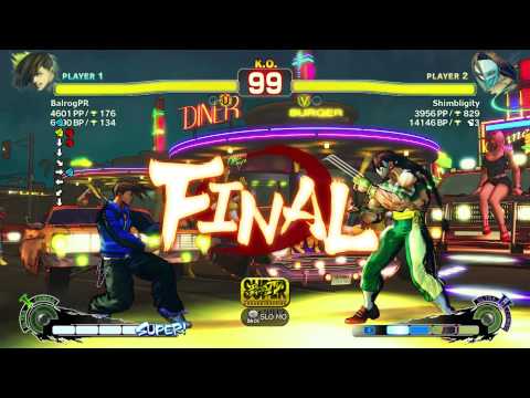 Super Street Fighter 4 AE: 2012 Ranked Matches - PR Balrog (Ya) vs Shimbligity (Ve)