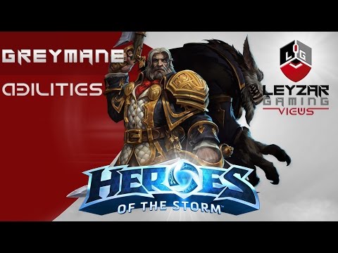 Heroes of the Storm - Greymane Gameplay (Abilities Spotlight)