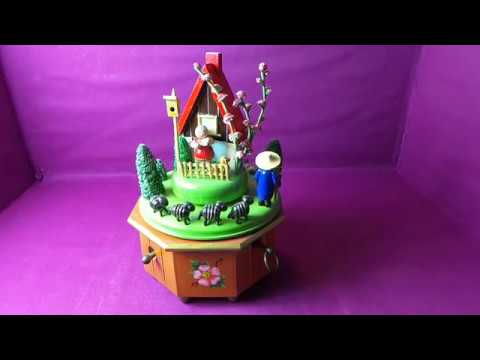 Steinbach uralte Spieluhr Nr.142 - seltenes Sammlerstück aus dem Erzgebirge