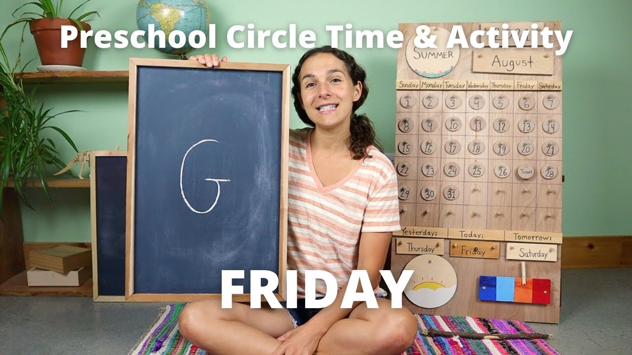 Friday - Preschool Circle Time - Art Week 2 (8/27)