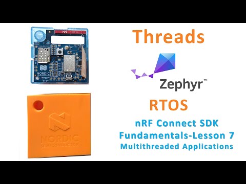 Multithreading in Zephyr RTOS: Thingy91