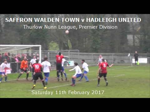 Saffron Walden Town v Hadleigh United, Season 2016/17.