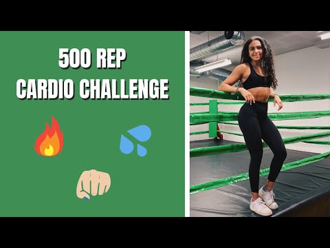 500 REP CARDIO CHALLENGE! Fat Burning HIIT Workout - Follow Along Friday #12