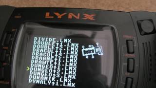 Atari Lynx Multicart (Uses SD Cards) / Flashcart (Retro HQ) Menu Update 1.2