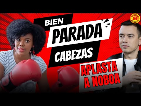 Paola Cabezas DESTRUYE a Noboa: "¡El Arr3cho se ACHICÓ y HUYÓ de Eloy Alfaro!"