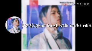 오션검(Osshun Gum)-walk in the rain 가사