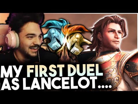MY FIRST EVER DUEL WITH LANCELOT - Grandmasters Duel - Smite
