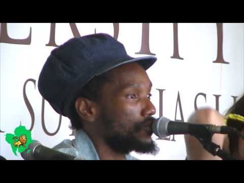 Reggae University - Kabaka Pyramid talking about Marcus Garvey - Rototom Sunsplash 2014