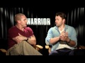 Tom Hardy (Bane), Nick Nolte, Joel Edgerton interview - WARRIOR movie - UFC MMA