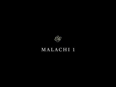 Malachi 1 - English Standard Version (ESV)