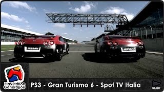 PlayStation 3 - GranTurismo 6 - Spot TV ITA 30" (2013)