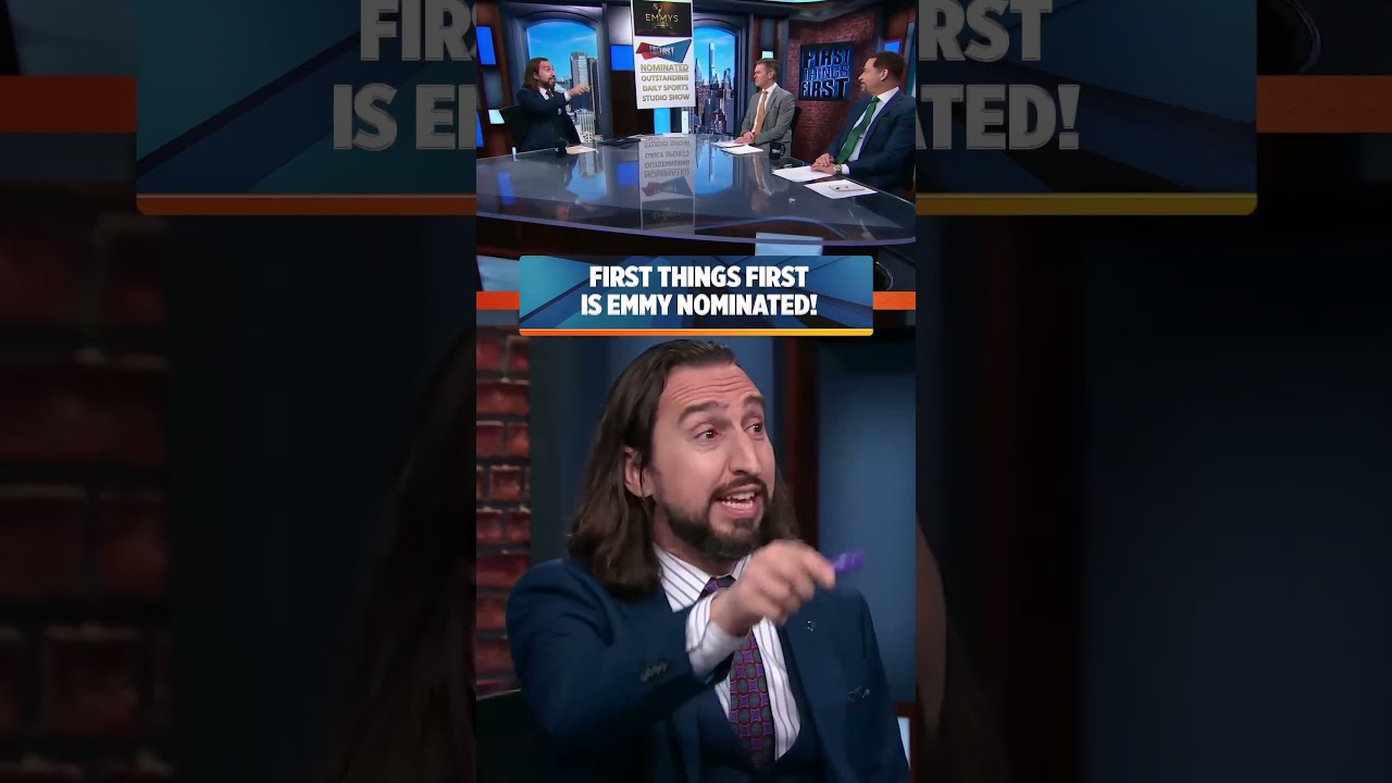 First Things First is EMMY NOMINATED! Thank you for your support! #nfl #nba