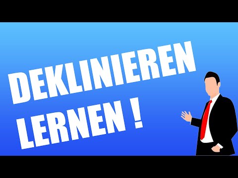 DEKLINIEREN LERNEN IN LATEIN ! GANZ EINFACH IN 6 MINUTEN !