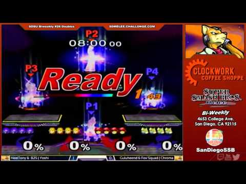 SDSU Biweekly #26 Doubles Chroma & Guluheend vs Yoshi & HeelTony