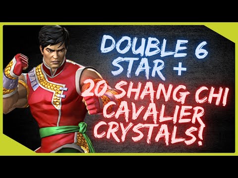Double 6 Star Opening And 20 Shang Chi Cavalier Crystals!