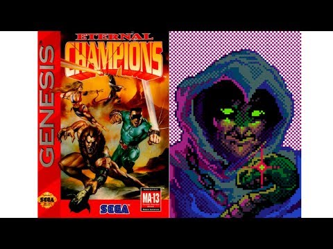 Eternal Champions (Sega Genesis) - Xavier Playthrough