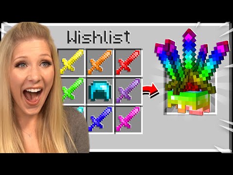 Minecraft But I Get Whatever I Want...