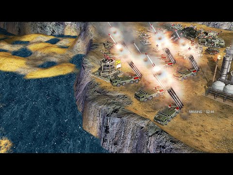 Nuke China vs 7 USA BOSS - Command & Conquer Generals Apocalyptic