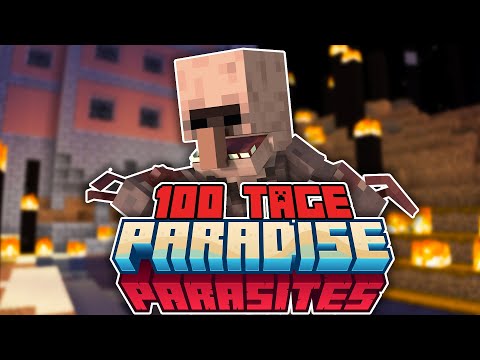 Paradise Parasites Season 5 - Ich überlebe 100 Tage Minecraft in einer Parasiten Apokalypse Hardcore