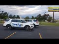 Turkey Chases Down Cop Car || ViralHog Turkey Chases Down Cop Car || ViralHog