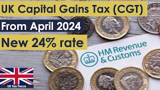 CONFUSING: 2024 Capital Gains Tax (CGT) Rates when selling residential property
