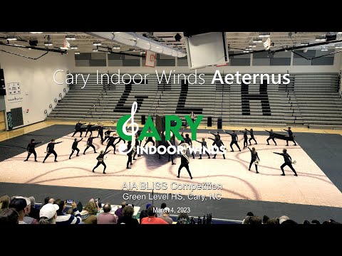 Cary Indoor Winds performing “Aeternus” at AIA GLISS Competition, 3/4/2023
