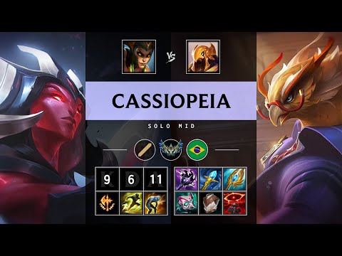 Cassiopeia Mid vs Azir - BR Challenger Patch 25.14