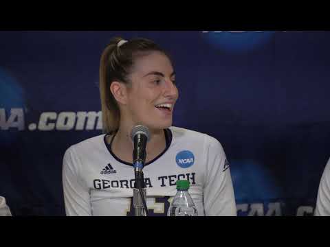 GT Volleyball: Sweet 16 Post-Match Presser (vs. Ohio State)