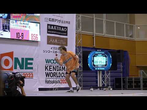 Alex Mitchell Kendama World Cup 2023 Finals Run
