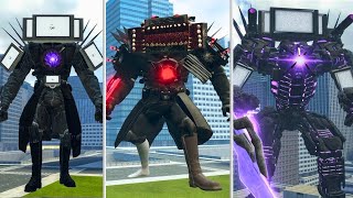 TITAN TV MAN vs UPGRADED SKIBIDI TOILET BOSSES – EPIC EVOLUTION BATTLE in GARRY’S MOD!