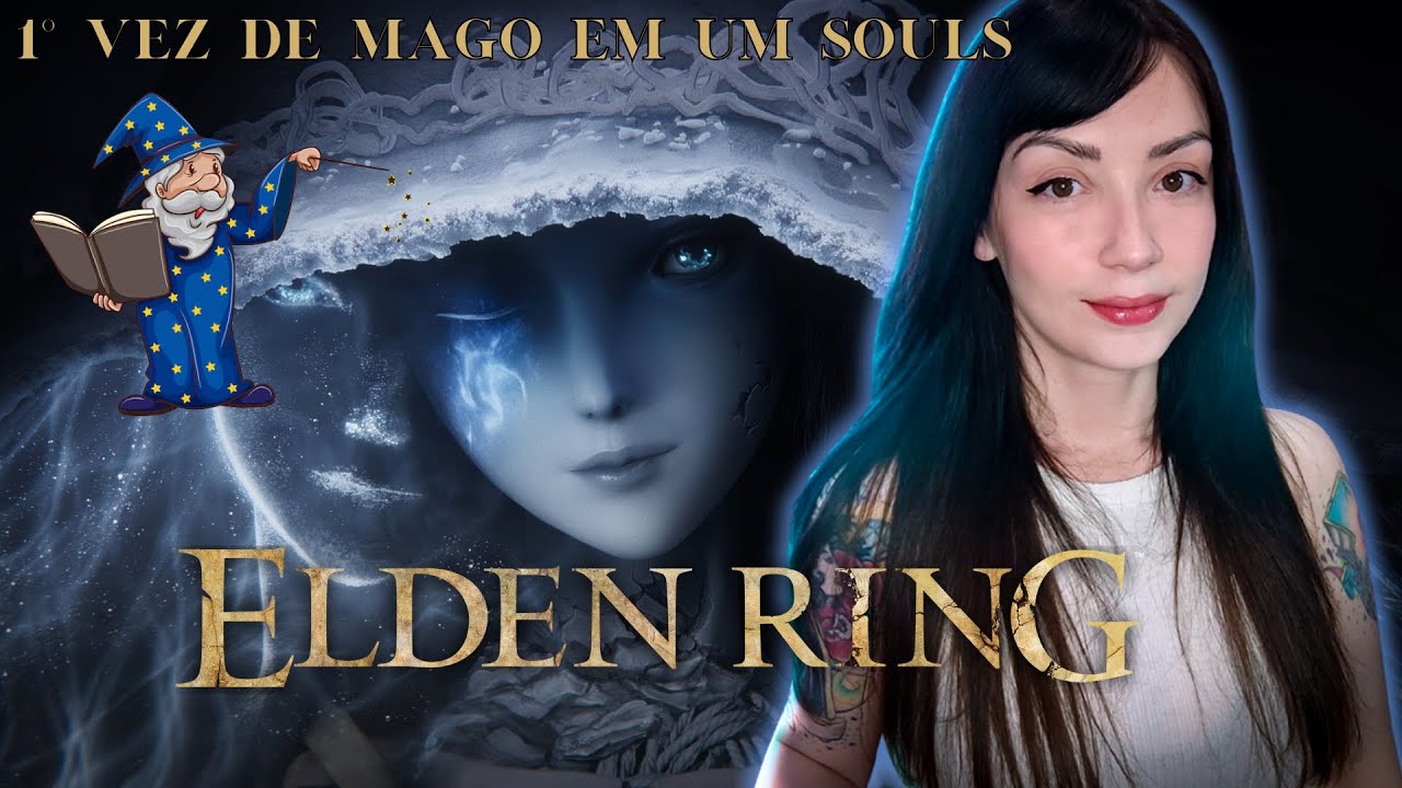 Elden Ring PRIMEIRA VEZ JOGANDO DE MAGO - SEU EU NÃO GOSTAR, DELETO TUDO!!!! (PC)
